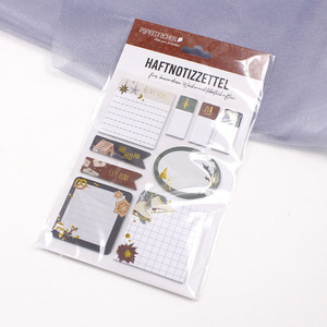Juego de bloc de notas adhesivas de papel de la serie navideña, venta al por mayor, tabletas de escritura, para hacer lista Bloc de notas, barato - Product Image 3