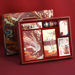 Set creativo di quaderni per studenti classici retrò con copertina rigida di dimensioni A5 e rilegatura termica confezione regalo - Product Image 6