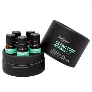10ml 15ml 20ml 30ml 50ml 100ml Glass Bottle Recyclable Custom Round <strong>Cardboard</strong> Cylinder Packaging Box Paper <strong>Tube</strong> Black - Product Image 4