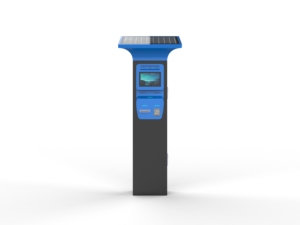 Безналичный QR-код мобильный терминал POS IP65 Водонепроницаемый Противоугонный наружный платеж CE EMC красный Сертифицированный - Product Image 2