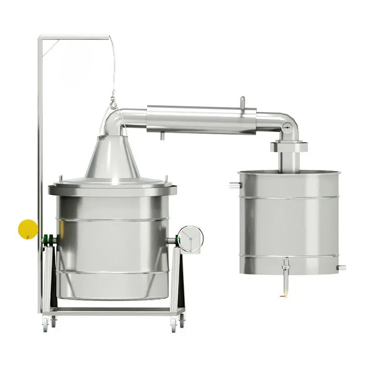 Equipo automático de sistema de elaboración de cerveza casera todo en uno de acero inoxidable Máquina completa de cervecería de cerveza artesanal