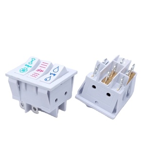 KCD9 16A / 20A 250V AC 3-in-1 6-PIN 9-pin soğuk hava soğutucuları rocker anahtarı için Rocker anahtarı - Product Image 1