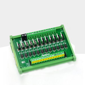 12 channel Single Chip Microcomputer PLC Signal Amplifier Board <strong>Input</strong> and Output NPN PNP Photocoupler Isolation 24v - Product Image 1