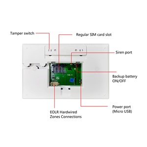 图雅应用控制阿拉玛GSM 4g无线和有线无线智能家居安全报警系统，带CID协议 - Product Image 6