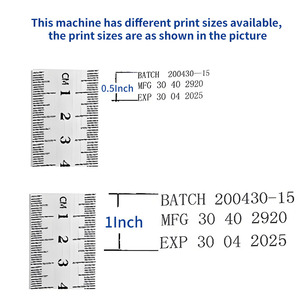 ARFA Hand-Tinten strahl drucker Kleine digitale Chargen nummer Produktions datum Codier maschine Schnellt rocknende Drucker codier maschine