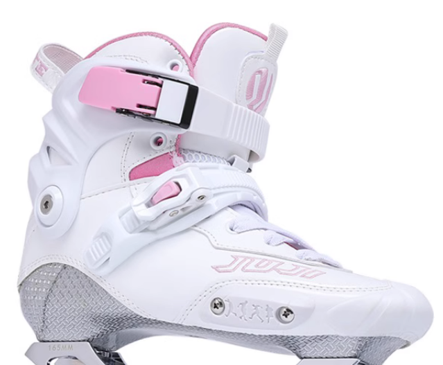 Bianco e Rosa - solo tomaia scarpa 2 pz