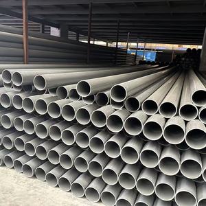 耐久性のある材料で作られた給水システム用ソケット接続付きプレミアムPN16 140mm UPVC DINパイプ - Product Image 4