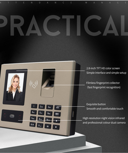 Netzwerk Gesicht Finger abdruck Zeit und Anwesenheit Maschine große Kapazität Speicher echte Stimme fordert Standard mit Zugangs kontrolle - Product Image 5