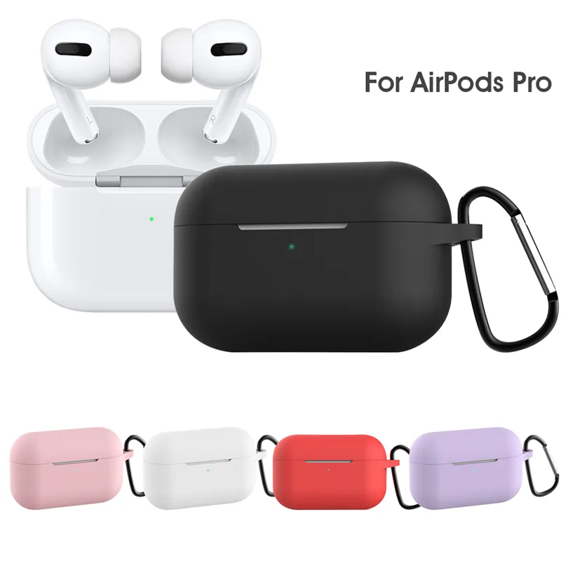 Casing Earphone Silikon Airpod Pro, Casing Pelindung Silikon Earphone Tahan Air untuk Airpod Pro