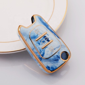 ฝาครอบกุญแจ TPU หยกเหมาะสำหรับ Kia SOUL Rio Sportage Hyundai Elantra Santa Fe Verna อุปกรณ์เสริมเคสกุญแจรถยนต์ - Product Image 2