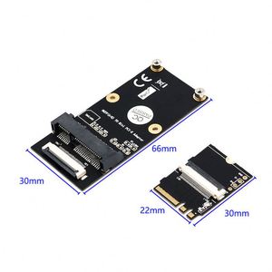 M.2 NGFF Key A/E/A+E to <strong>Mini</strong> <strong>PCI</strong>-E Adapter FPC Cable WiFi Wireless Adpater Supports <strong>Half</strong>-size Full-size <strong>Mini</strong> <strong>PCI</strong>-E Network Card - Product Image 2