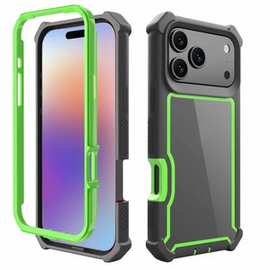 TPU PC 2合1防震组合混合Forros外壳，适用于iPhone 17 Pro Max 16 Pro Plus - Product Image 4