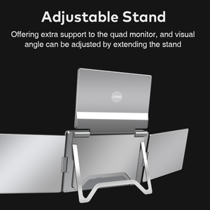 S788 Quad <strong>Monitor</strong> Portable Quad Screen <strong>Monitor</strong> 16 Inch 1200P <strong>Computer</strong> Fold <strong>Monitors</strong> - Product Image 6