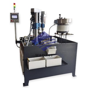 Máquina de roscar automática con sistema de carga de cuenco alimentador vibratorio - Product Image 1