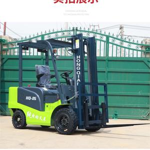 Carretilla elevadora eléctrica guiada por IA de alta precisión con navegación láser y manejo automatizado de palés para Almacenamiento Inteligente - Product Image 2