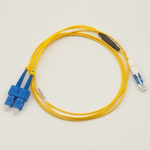 SC 2.0 Duplex Singlemode Fiber optik yama kablosu CS/UPC SC/UPC Fiber kablo için 9/125mm SM SM Fiber kablo CS - Product Image 4