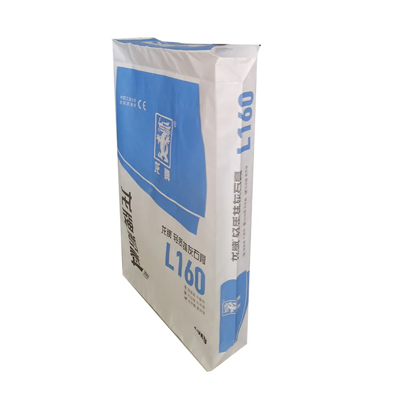 logo customized color printing paper laminated pp woven sack bags 25 kg custom cement bag dust PLASTIC packing bag 25kg