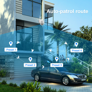 JideTech-Cámara de seguridad de red IP para interior/exterior, sensor CMOS IP66 con ranura para tarjeta SD, wifi, cámara PTZ, Audio bidireccional, 5MP, 4X - Product Image 4