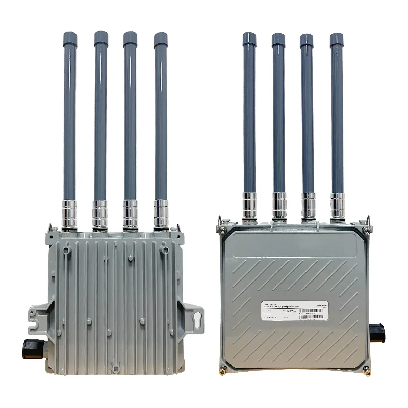 ZBT OEM Antenas desmontables de largo alcance WiFi6 Cobertura Industrial Dual Band AX3000 Wireless Outdoor AP Router