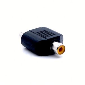 <strong>RCA</strong> Plug Y <strong>Splitter</strong> Audio Adapter Female Connector Wire High End <strong>RCA</strong> Plug <strong>1</strong> to <strong>2</strong> AV <strong>Splitter</strong> Adapter - Product Image 1