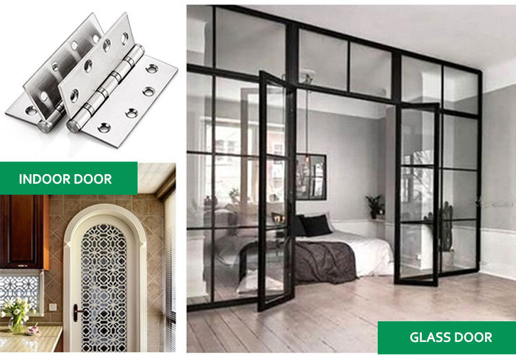 Doorplus Australia and Canada Popular Security 3D Adjustable Hidden Single Swing Folding Door Hinge