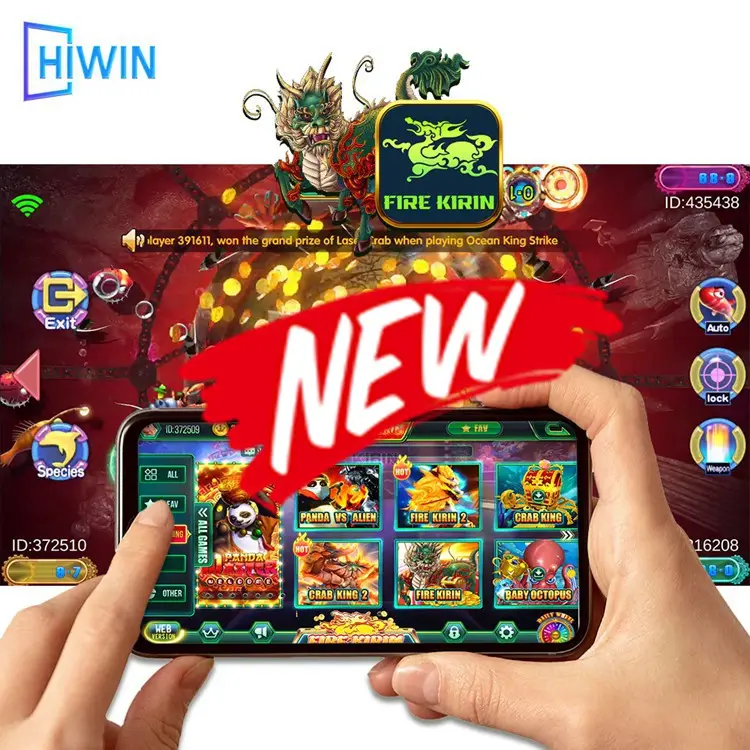 Fire Kirin Online Fish vendita calda Online Fish Table Mobile App Games