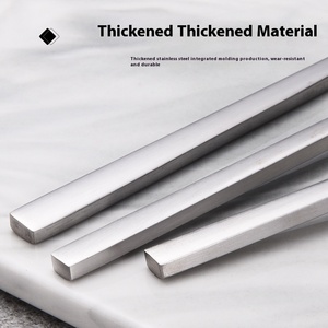跨界套装不锈钢餐具方形手柄拉丝咖啡颜色包括牛排用刀叉勺 - Product Image 3