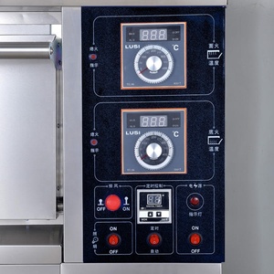 Factory Sale American Door Opening Way 2 Deck 4Trays Electric/<strong>Gas</strong> Bread Baking Deck <strong>Oven</strong> for Household Hotel - Product Image 3