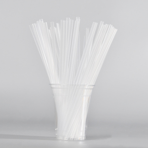 食品级一次性透明吸管塑料硬直饮用果汁吸管透明吸管 - Product Image 6