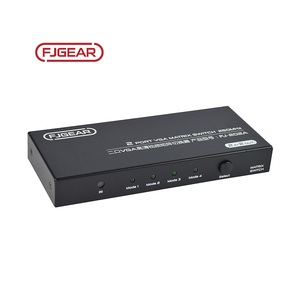 Matriz VGA Fjgear de 2 entradas y 2 salidas, entrada de señal VGA bidireccional al mismo tiempo boradwidth 250MHz 1080p - Product Image 3