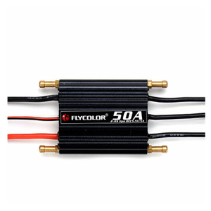 Flycolor 50A 70A 90A 120A150AブラシレスESC2-6SRCボートRCボート用BECシステム付き防水ESCプログラムカード