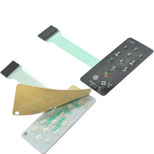 Teclado táctil led con botón, teclado de membrana numérica resistente al agua - Product Image 3