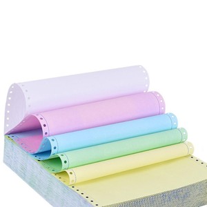 Custom CF CFB CB Carbonless Office Factura de papel de 2 capas continuo Carbonless Computer Copy Paper - Product Image 1