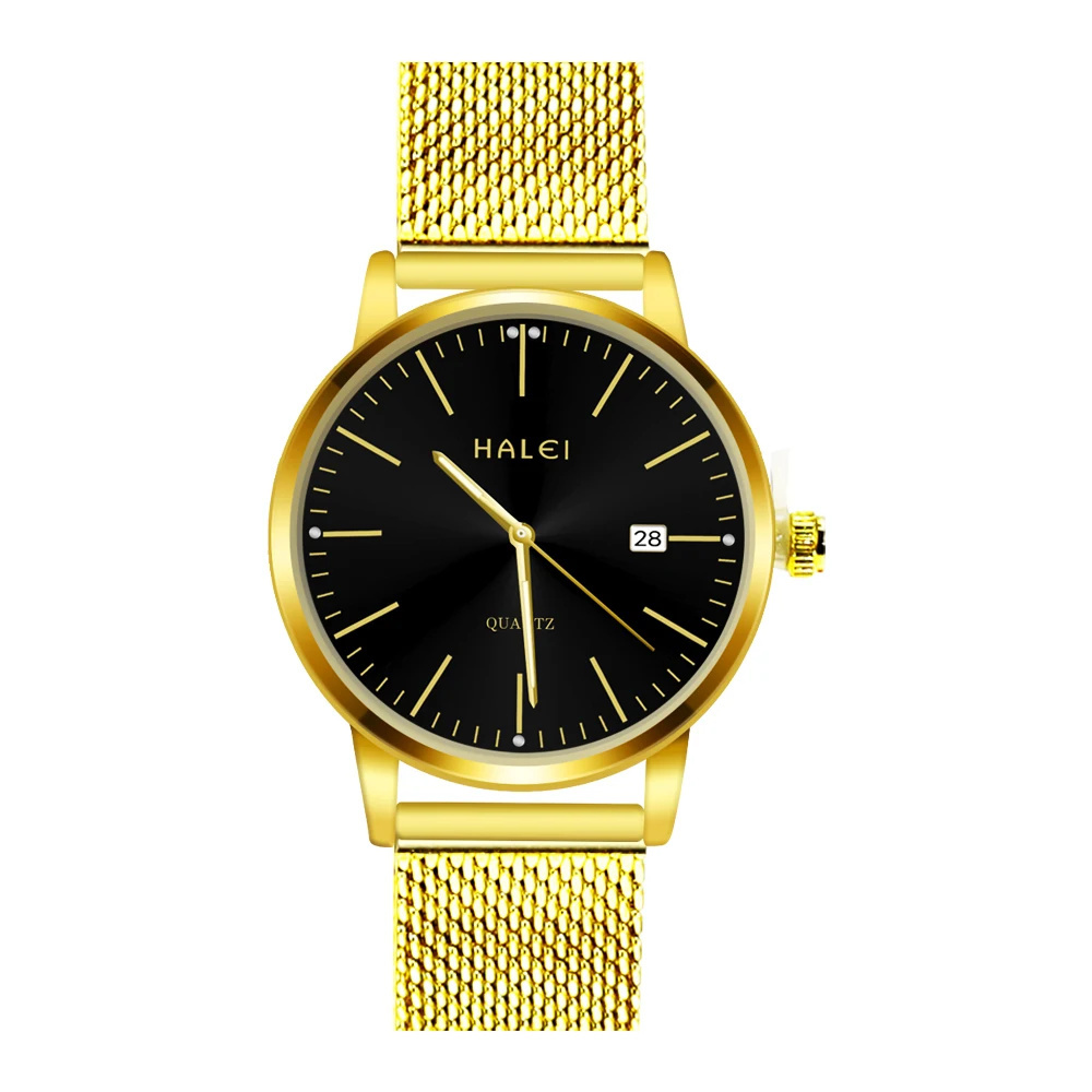 Gold and Black