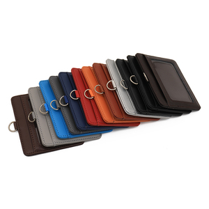 Trực tiếp của nhà sản xuất nhỏ duy nhất khe cắm PU làm việc ID Coin Purse thẻ kinh doanh & chủ thẻ tín dụng trong nhiều màu sắc - Product Image 1