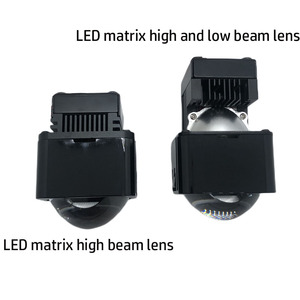 Dland xzl Matrix โมดูล LED 30W เลนส์โปรเจคเตอร์6000K สีขาวติดตั้งง่ายไฟต่ำไฟหน้ารถ - Product Image 2