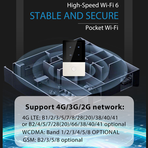 Мобильный роутер Karbor MF835 4G LTE с аккумулятором 2100 мАч, слотом для SIM-карты, поддержкой eSIM, VoIP и VPN, встроенными антеннами - Product Image 4