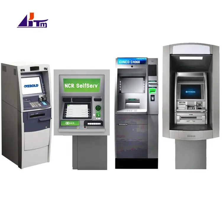 ธนาคารเครื่อง ATM NCR, Wincor, Diebold, GRG, Hitachi, OKI, Hyosung