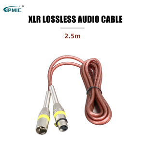 Línea Qanon Bus giratorio Línea de entrada/salida de audio KTV Cable de micrófono de audio XLR Macho a hembra Cable equilibrado XLR
