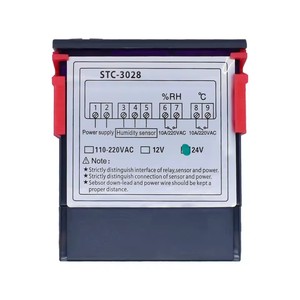 STC-3028 <strong>Digital</strong> Display <strong>Temperature</strong> Humidity <strong>Controller</strong> 12V/24V/220V Incubator and Greenhouse Humidity Control - Product Image 4