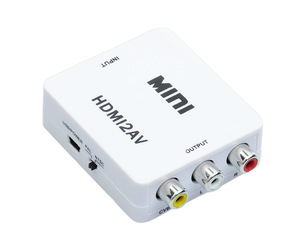 MINI HDMI2AV CVBS/RCA/Composite Converter HD to AV Adapter OEM HD Products HD <strong>Input</strong> AV <strong>Output</strong>