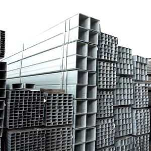 Tubo Rectangular Galvanizado Fac <strong>1</strong>.5x1.5 Inch Pre-Galvanized Square Rectangular Hollow Section Tube Iron <strong>Pipe</strong> 0.9mm - Product Image 2