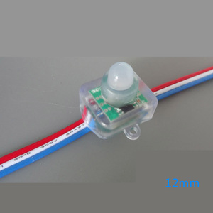 12mm quadratisches LED-Pixel licht Voll farbiges RGB-LED-Pixel modul licht mit IC WS2811 UCS1903 SM16703 DC5V DC12V Für Werbung - Product Image 2