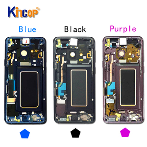 สำหรับ Samsun Galaxy S6ขอบ S7 S8 S9บวก AMOLED หน้าจอสัมผัส Digitizer ประกอบจอ LCD โทรศัพท์มือถืออะไหล่ทดแทน