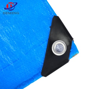Copertura in lamiera di tela cerata in polietilene di buona qualità colore blu per tenda da sole