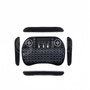 Compatible con Raspberry Pi Wireless Mini Keyboard 2,4G Wireless Mini Keyboard Teclado sin Bluetooth Simple PPT - Product Image 1