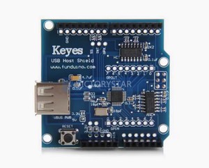 <strong>USB</strong> <strong>Host</strong> Shield compatible with Google ADK and supports UNO MEGA Development Board <strong>USB</strong> <strong>Host</strong> Shield compatible with Google ADK an - Product Image 1