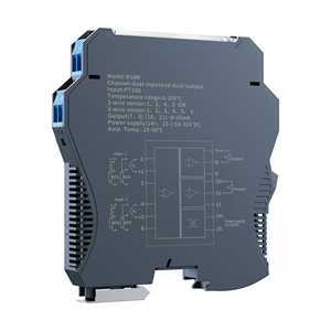 1 entrada 1 salida 4-20mA 0-10V 0-5V PT100 Sensor convertidor de señal de temperatura 2 en 2 salidas 300C 400C 500C transmisor de señal de temperatura - Product Image 1