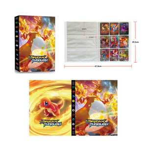 9 Grids Pokemonedカードブック大容量ゲームカードコレクションブック漫画PokemonedカードPp収納バッグ - Product Image 4