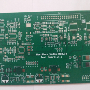 HAL แผงทดสอบโมดูลวิดีโอ FR4 4ชั้นแบบไร้สารตะกั่วแผงวงจรหลายชั้น PCB อะลูมิเนียมสองด้าน